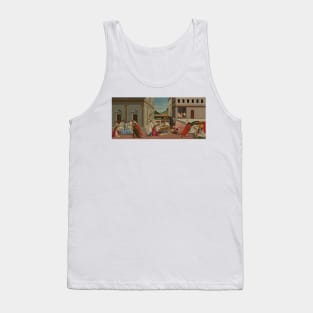 Three Miracles of Saint Zenobius by Sandro Botticelli Tank Top